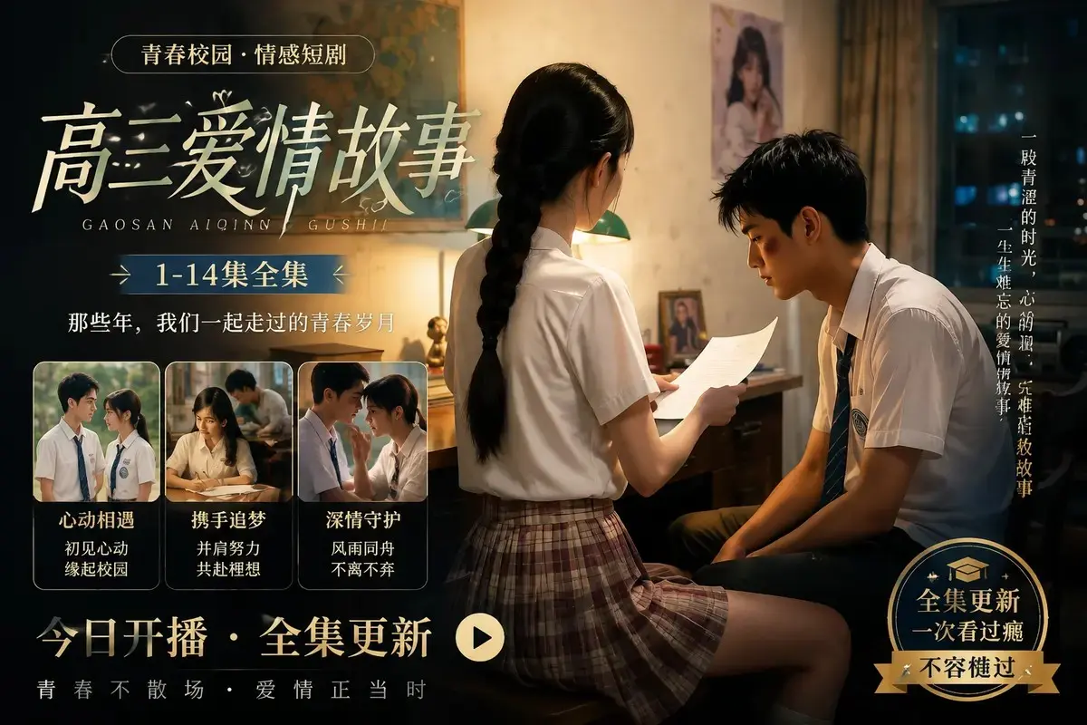 《高三爱情故事》高清未删减全集在线观看 - 蓝光修复中字版 - 百度阿里云盘资源直链 - 高清零卡顿全程高能